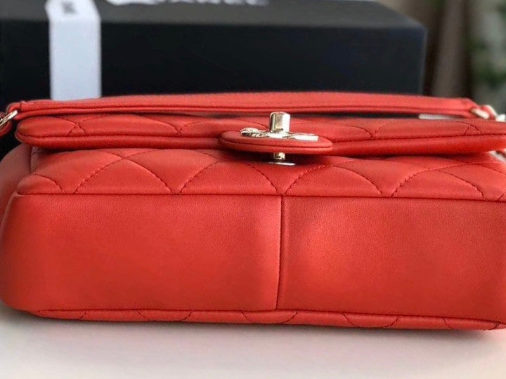 Chanel 19 Flap Bag AS1354 Red