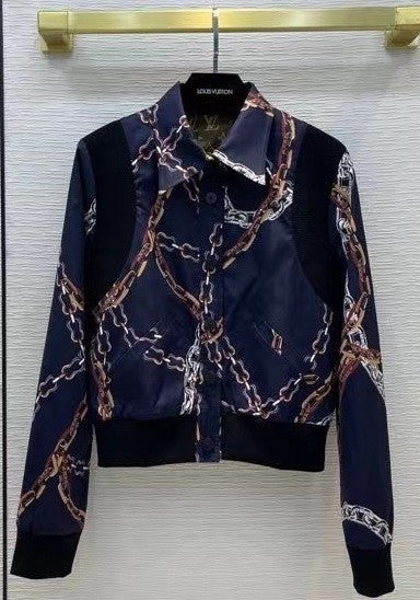 Louis Vuitton 1A91UF  SIGNATURE REVERSIBLE BOMBER JACKET