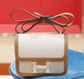 Hermès Constance Gold Toile Gold GHW
