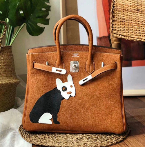 HERMES Gold Togo HAC Birkin 32 Limited Edition for Dog's Year 2018
