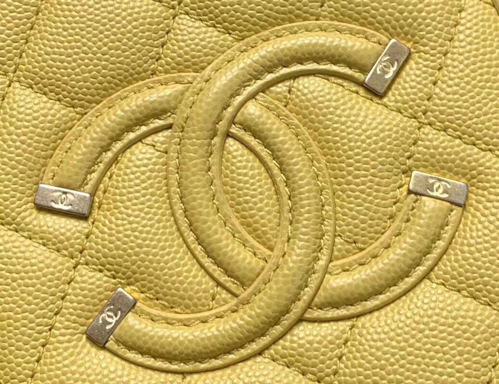 Chanel Vanity Case AS0988 Yellow