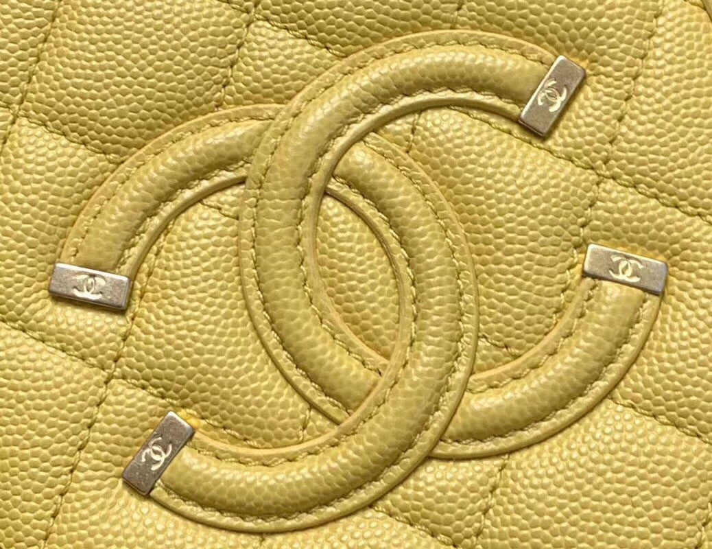 Chanel Vanity Case AS0988 Yellow