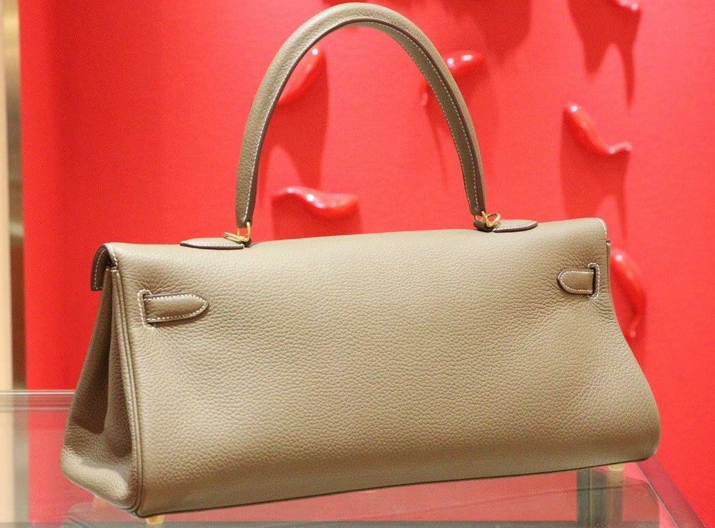 HERMÈS  Shoulder Kelly Etoupe