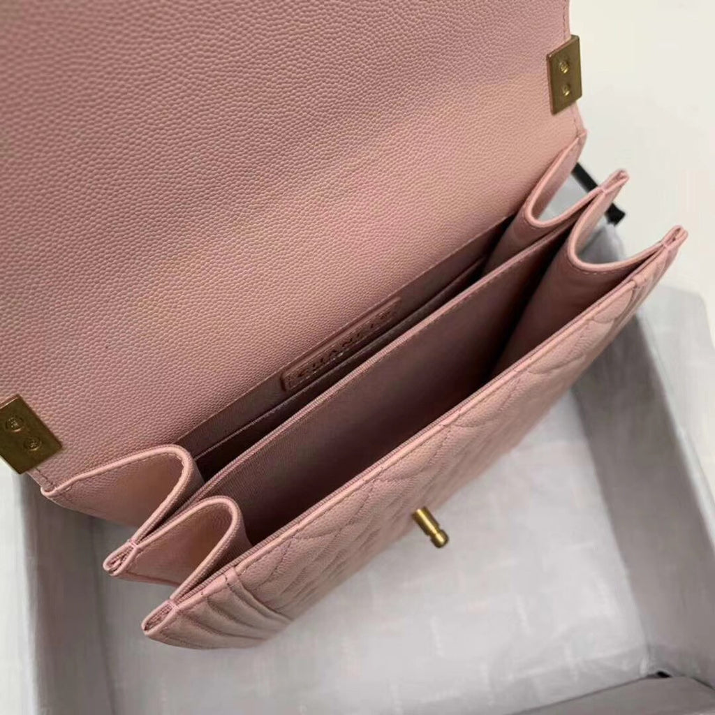 Chanel Large BOY CHANEL Handbag AS0132 Pink