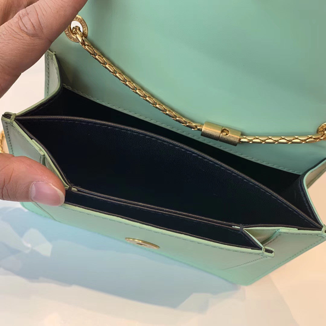 ALEXANDER WANG X BVLGARI LIMITED EDITION CROSSBODY BAG GREEN