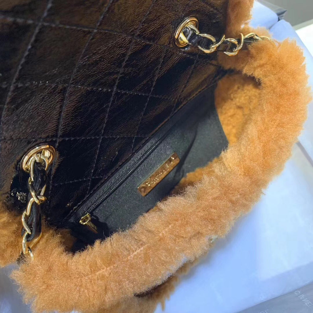 Chanel Shiny Crumpled Flap Bag
