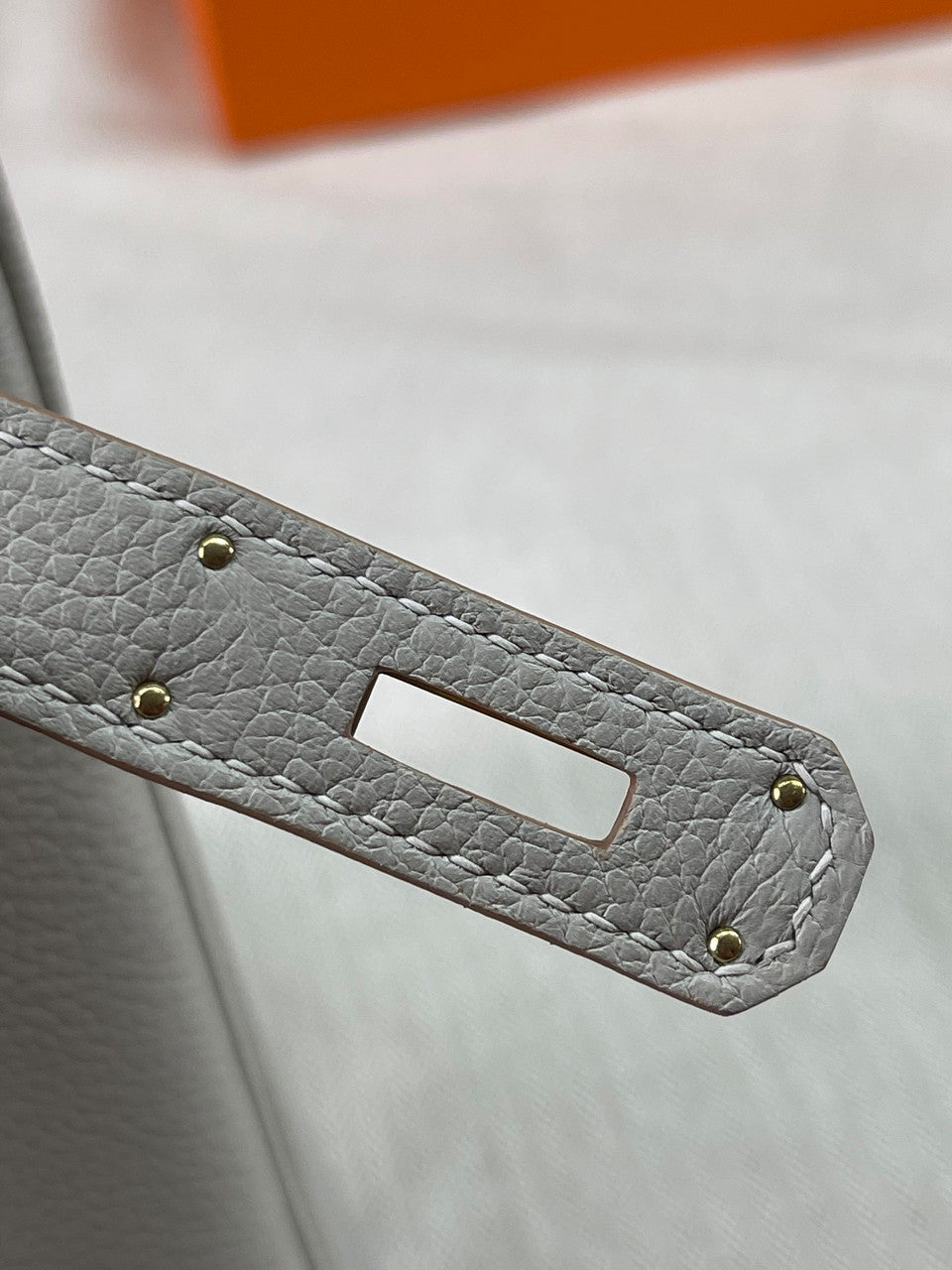 Hermès 80 Gris Perle Birkin 30 cm Togo Leather Gold Hardware