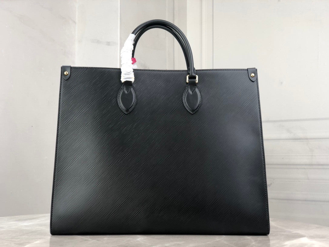 Louis Vuitton M56080  ONTHEGO MM Black Epi Leather