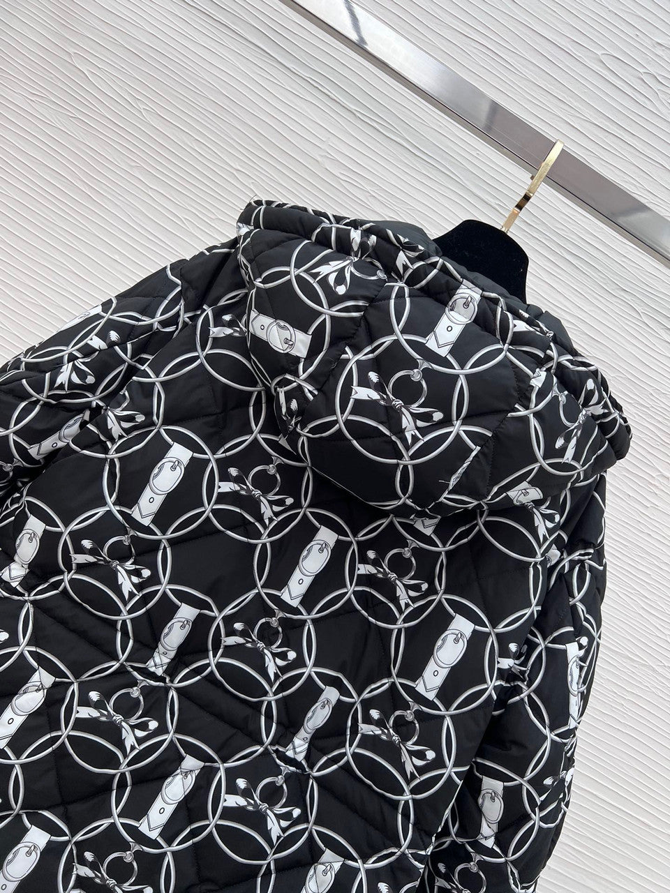 Hermes "Promenade du Matin" reversible puffer coat