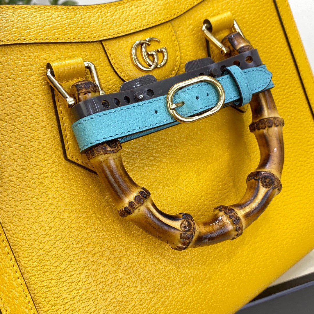 Gucci Diana small tote bag Yellow