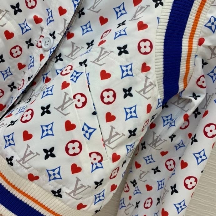 Louis Vuitton 1A8LVL  GAME ON REVERSIBLE PRINTED NYLON BOMBER JACKET