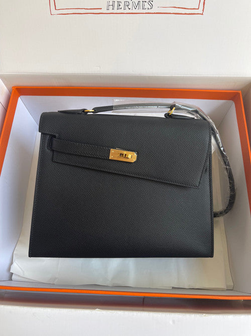 Hermes Kelly Sellier 20 en Desordre Black