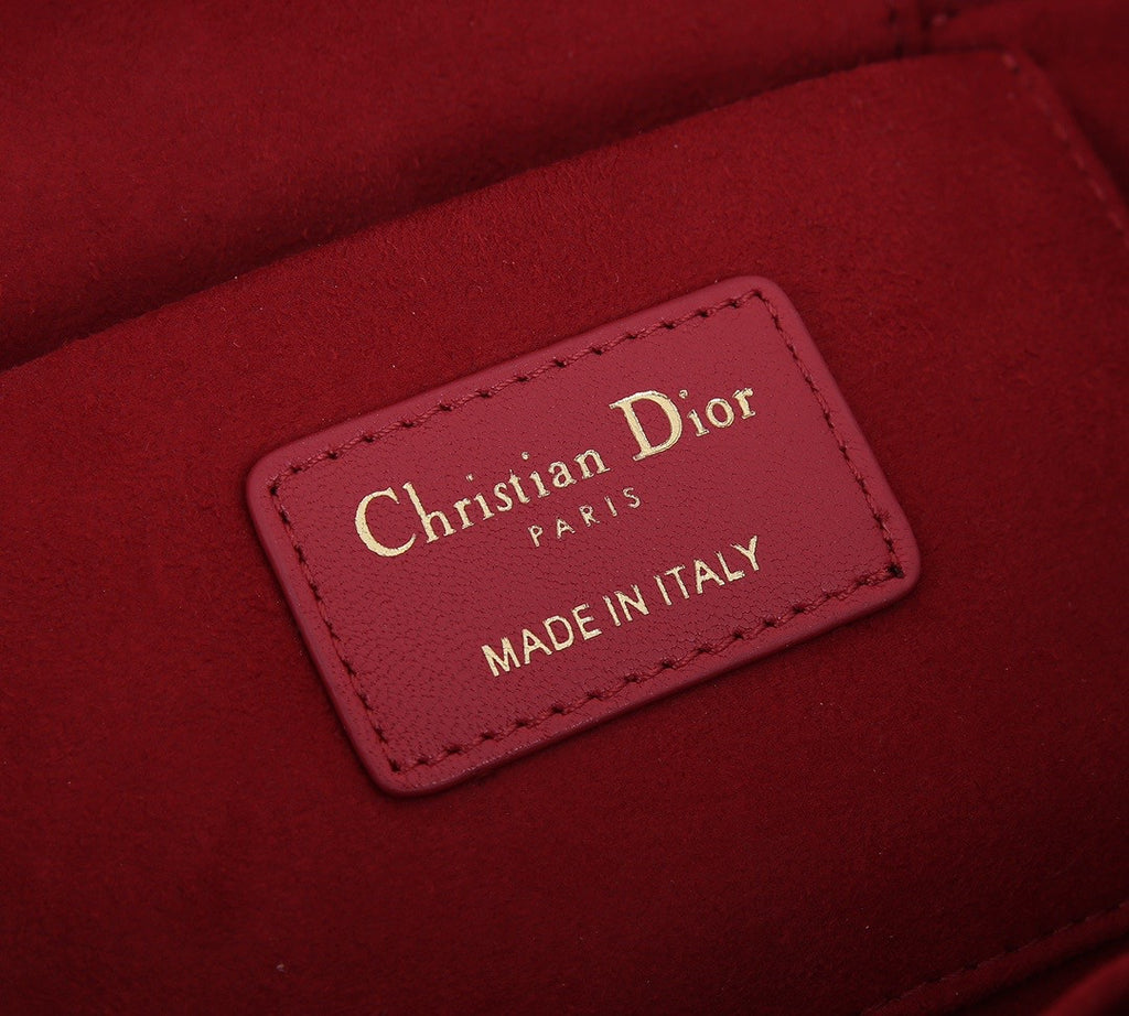 Christian Dior SMALL DIORTRAVEL VANITY CASE RED