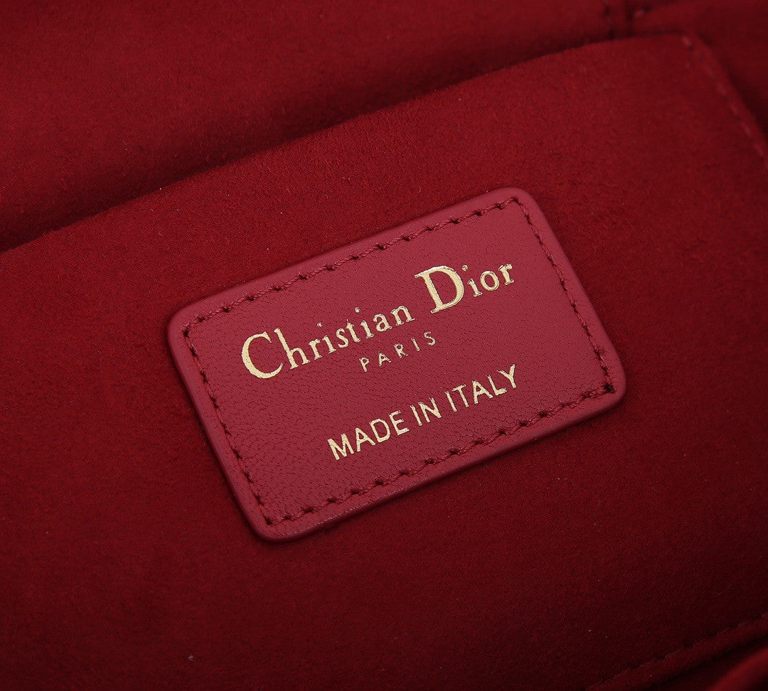 Christian Dior SMALL DIORTRAVEL VANITY CASE RED