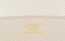 Hermès  Craie Birkin 30 cm Togo Leather Gold Hardware