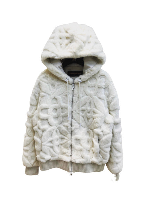 Louis Vuitton Limited Edition 1AAI0L MINK HOODY (18 only worldwide)