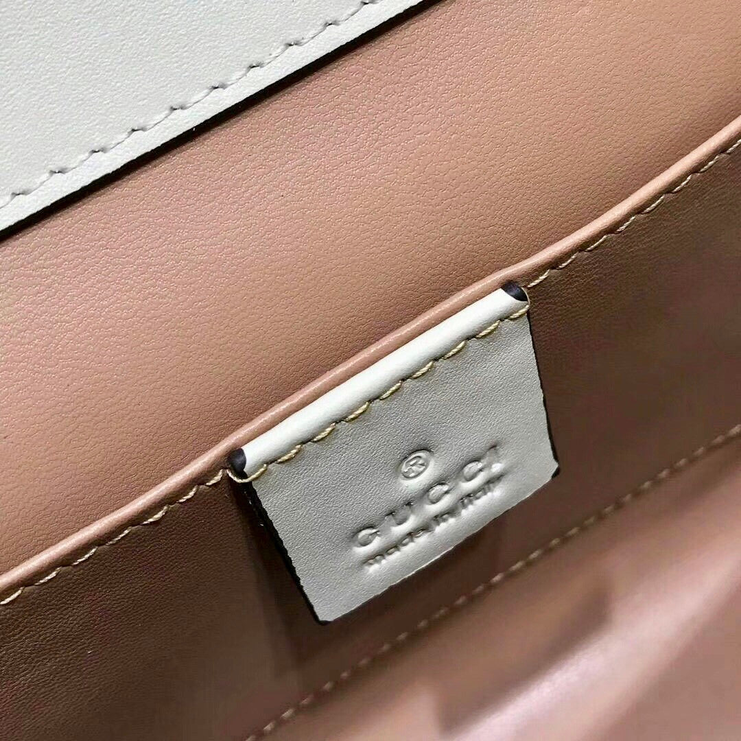 Gucci Ophidia small snakeskin shoulder bag Grey