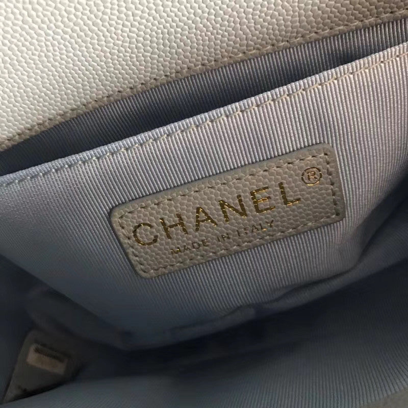 Chanel Small BOY CHANEL Handbag Light Blue