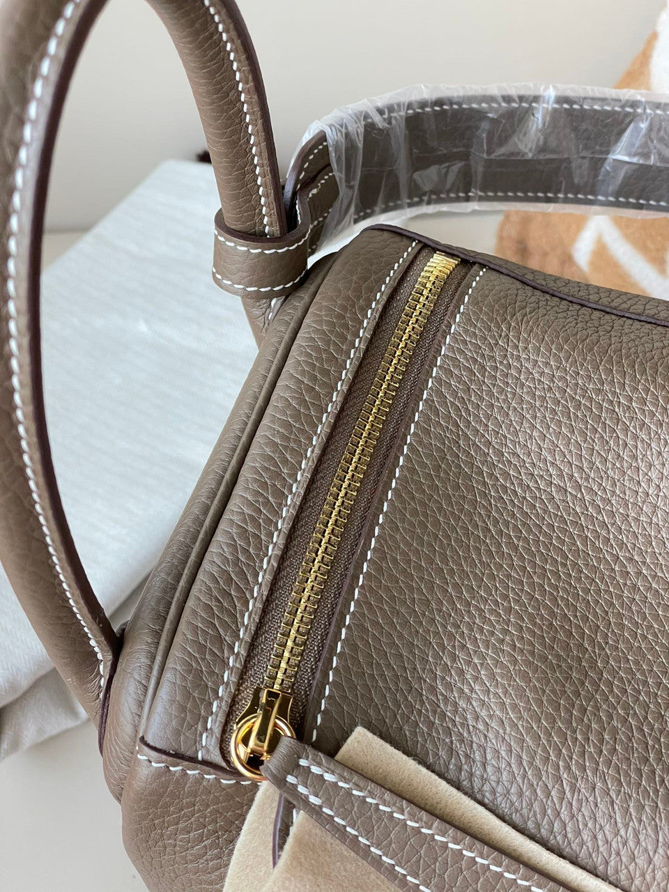Hermes Garden Party 30 bag Etoupe