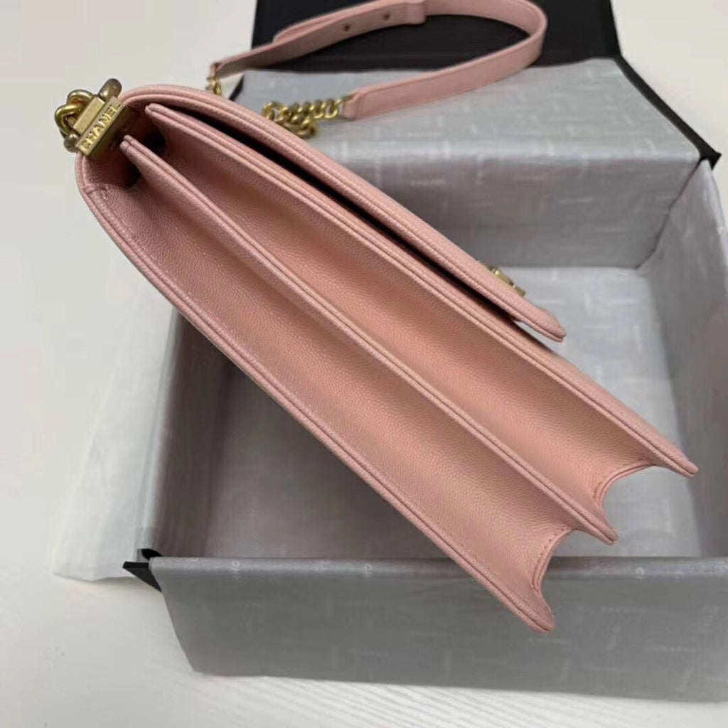 Chanel Large BOY CHANEL Handbag AS0132 Pink