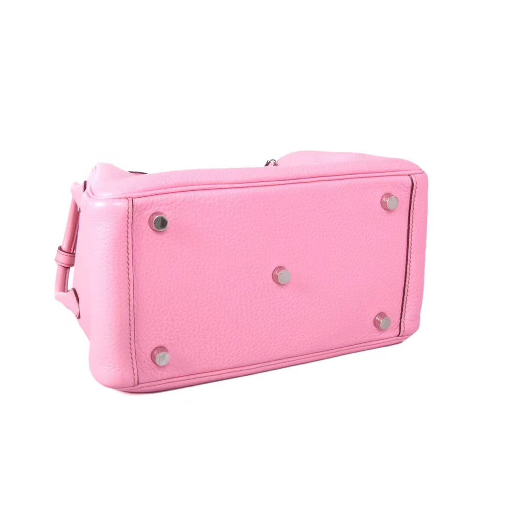 Hermes 1Q Rose Confetti Lindy 26 Swift Palladium Hardware