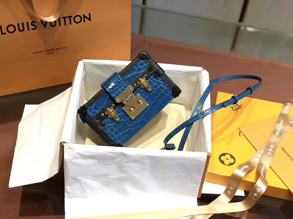 Louis Vuitton PETITE MALLE N93808 Bleu
