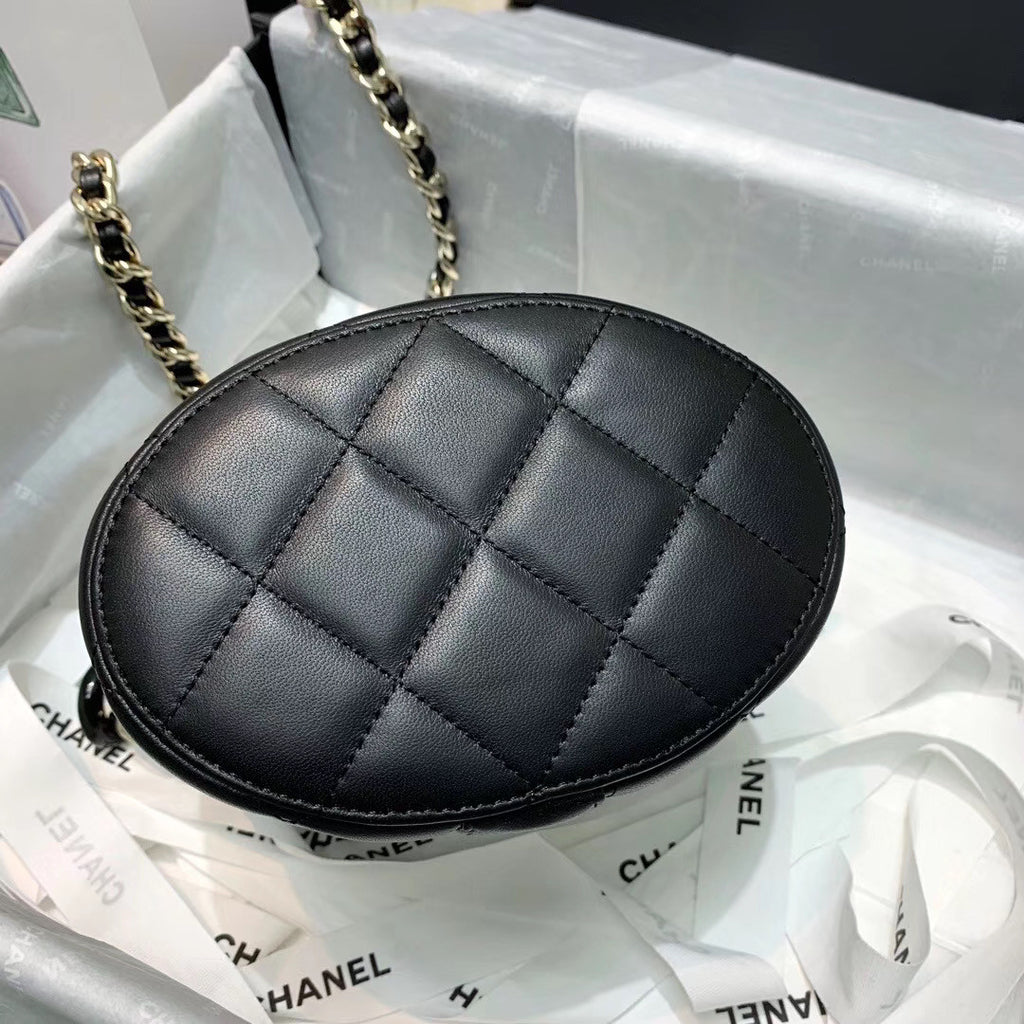 Chanel Round Vanity Case