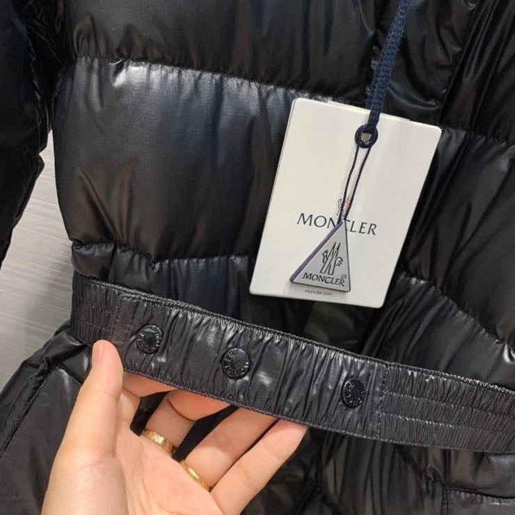 MONCLER COBALT Black coat