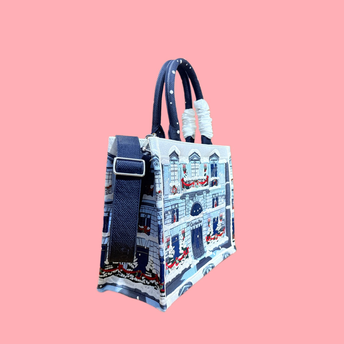 Dior Medium Book Tote – JWA Debut Runway "Christmas House / 8834" Limited Edition