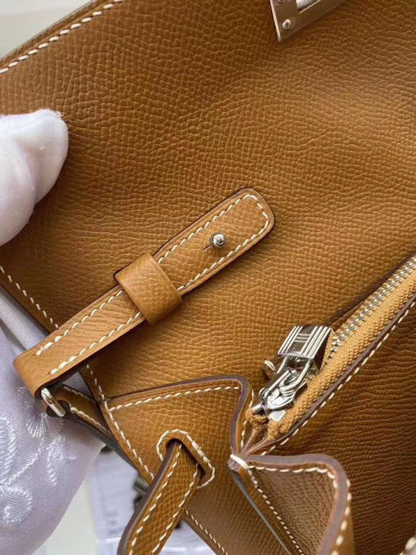 Hermes Kelly Wallet to Go Gold EPSOM PHW