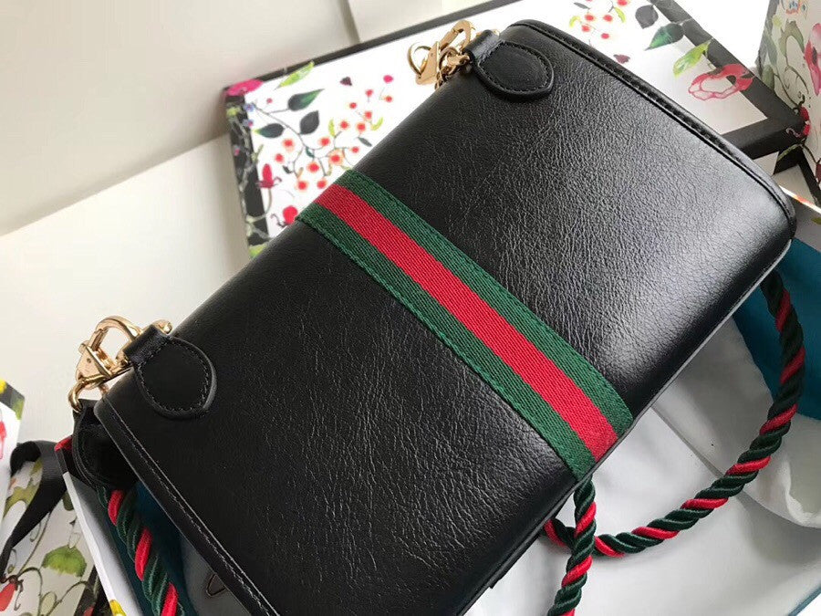Gucci Rajah medium shoulder bag  Black