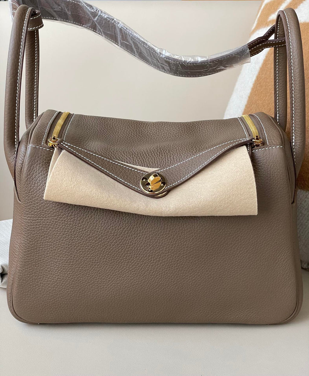 Hermes Garden Party 30 bag Etoupe