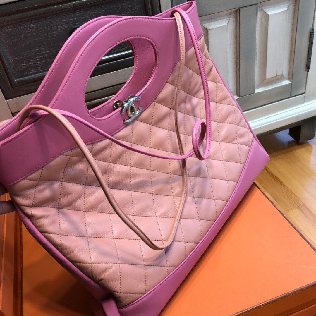 CHANEL 31 Large Shopping Bag Pink