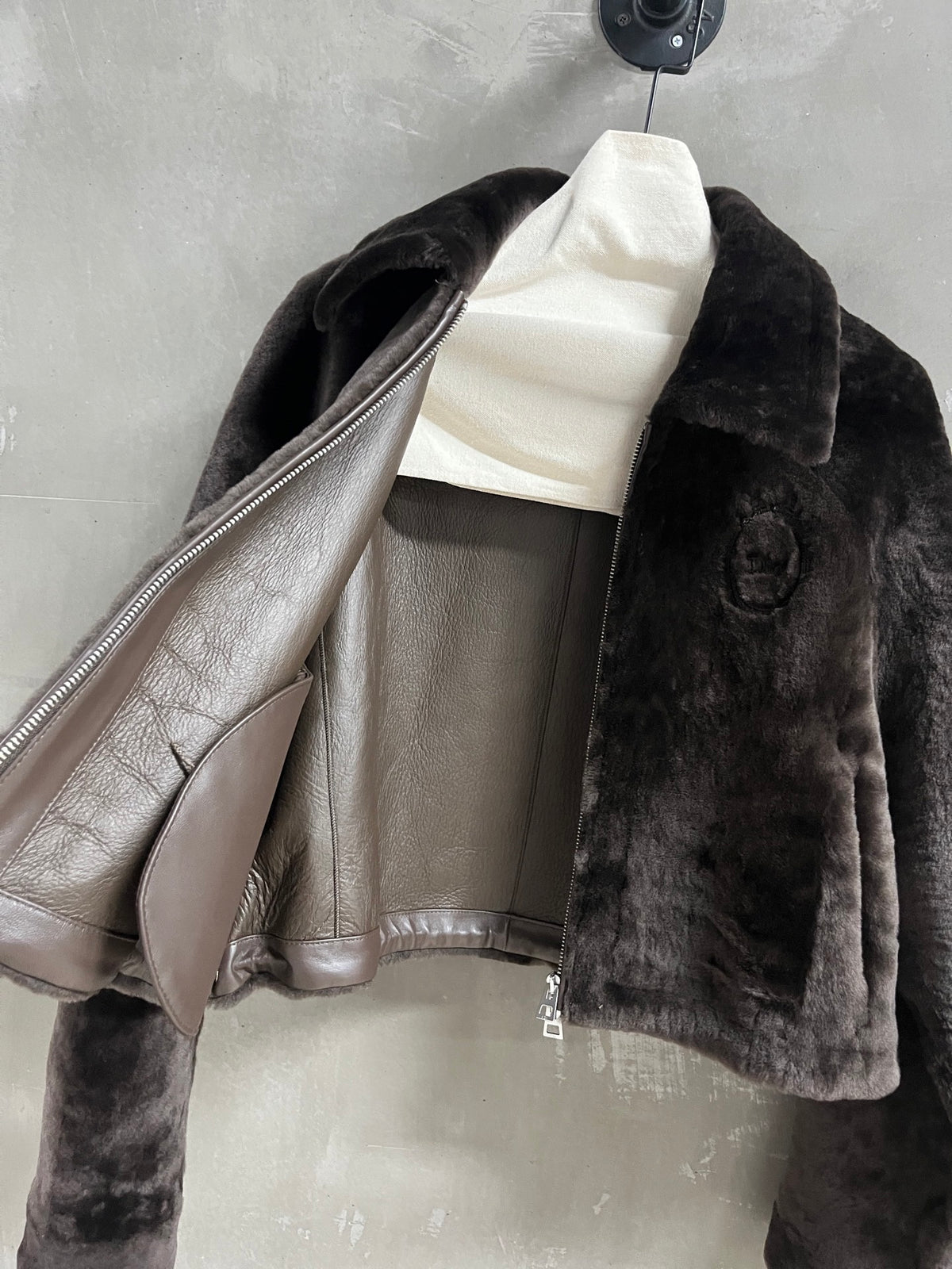 Christian Dior Shearling Fur Jacket — 2026 Fall/Winter Christian Dior