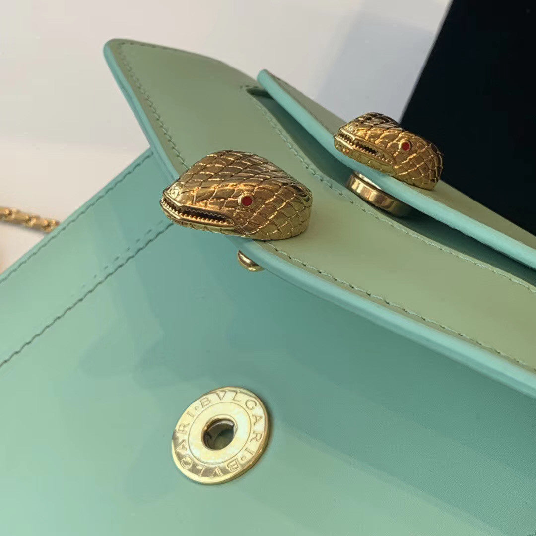 ALEXANDER WANG X BVLGARI LIMITED EDITION CROSSBODY BAG GREEN