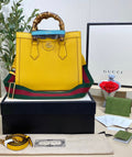 Gucci Diana small tote bag Yellow