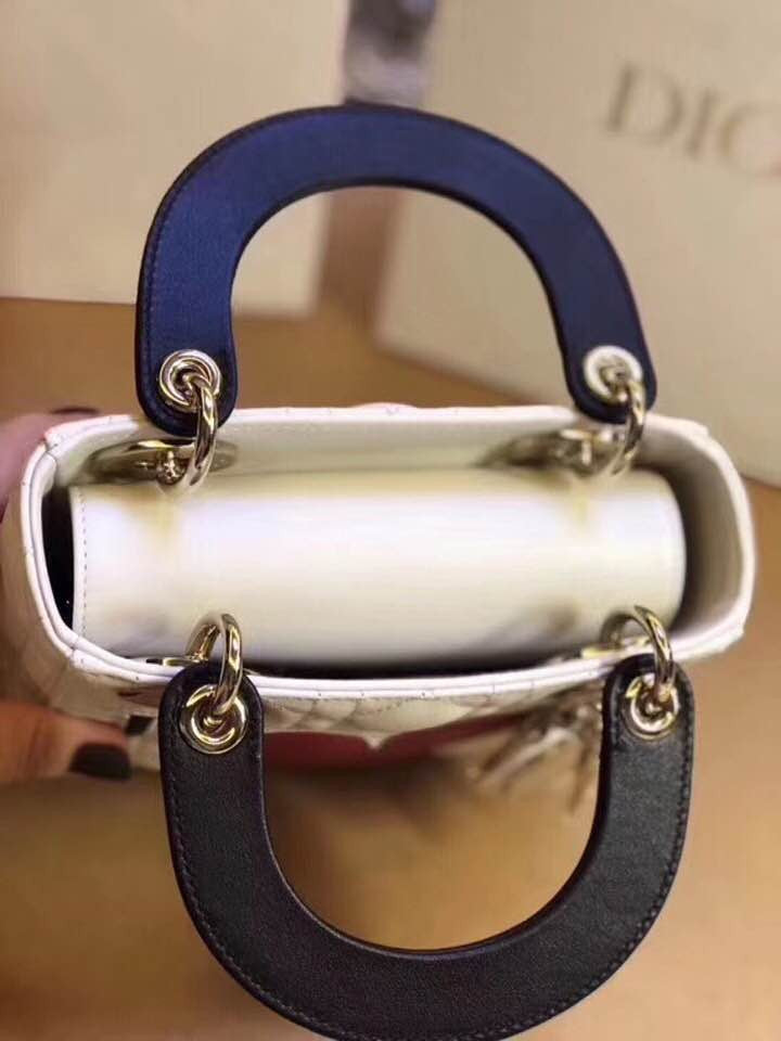 CHRISTIAN DIOR Limited Edition Hearts-Filled Dioramour Lady Dior bag