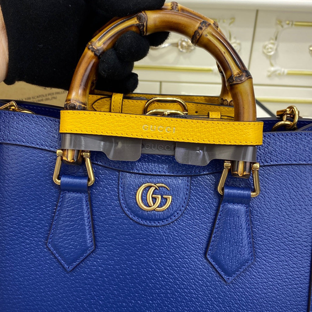 Gucci Diana small tote bag Blue