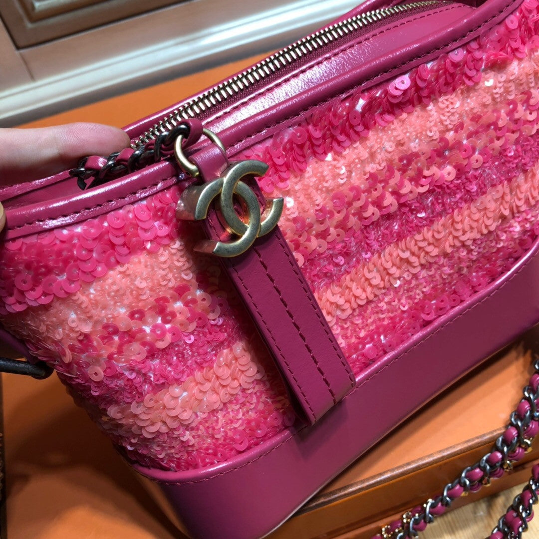 CHANEL'S GABRIELLE Sequins Small Hobo Bag