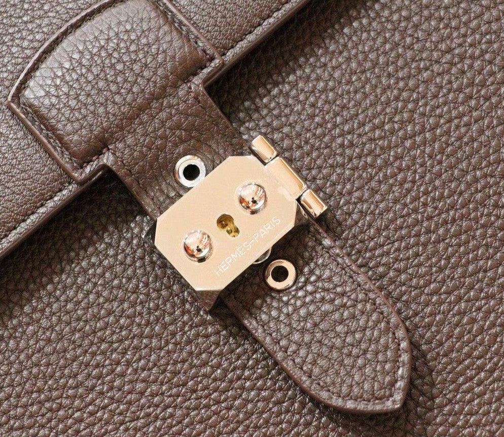 Hermès Sac a Depeche 38 briefcase Marron