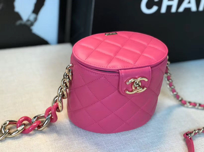 Chanel Vanity Case AS1355 Pink