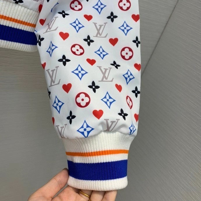 Louis Vuitton 1A8LVL  GAME ON REVERSIBLE PRINTED NYLON BOMBER JACKET