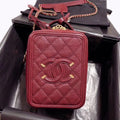 Chanel Vanity Case AS0988 Bordeaux