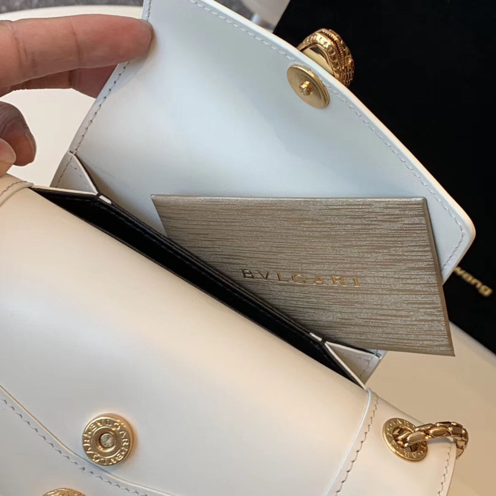 ALEXANDER WANG X BVLGARI LIMITED EDITION CROSSBODY BAG WHITE