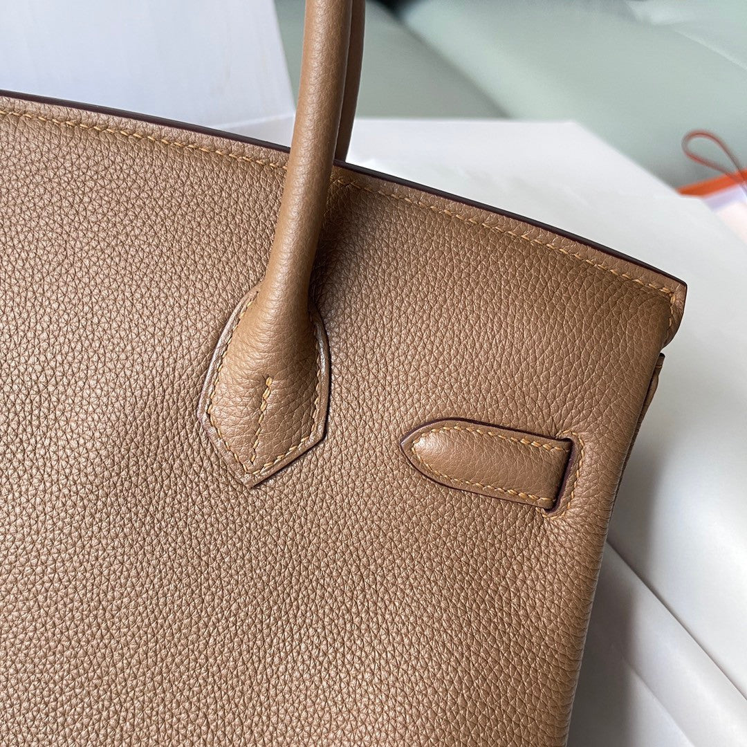 Hermès Birkin 30 cm 3G Alezan Togo Leather Gold Hardware