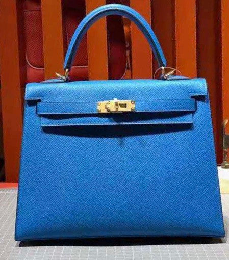Hermes Mykonos Kelly 25 cm Epsom Gold Hardware