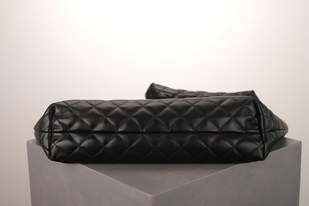 Saint Laurent ICARE MAXI SHOPPING BAG IN QUILTED LAMBSKIN