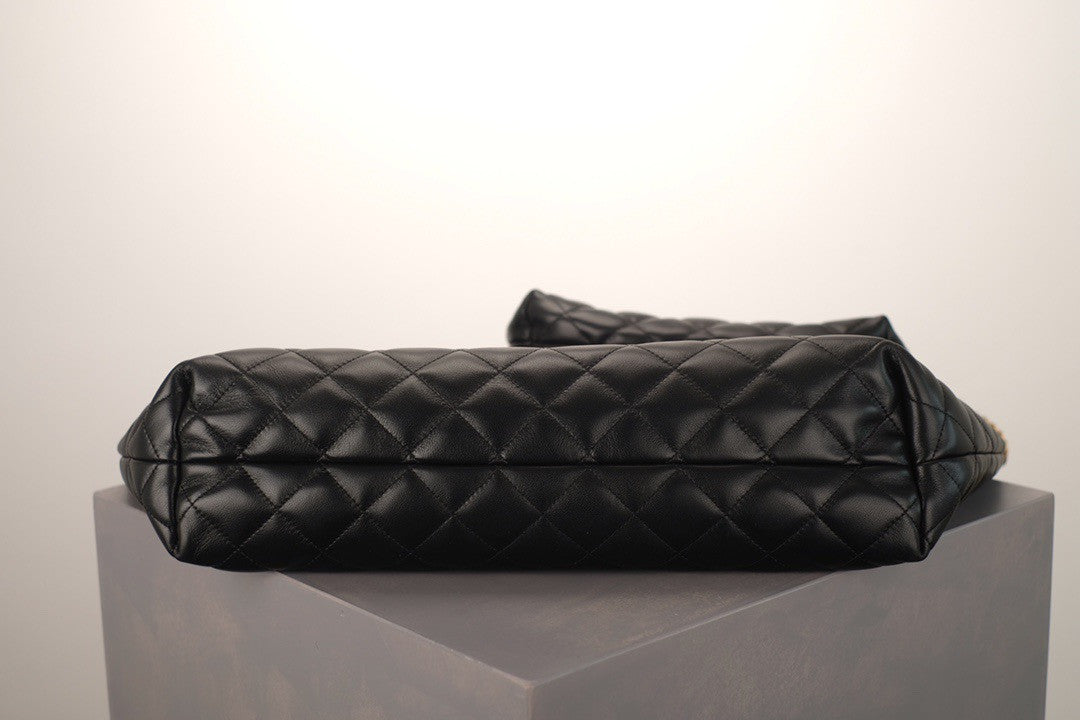 Saint Laurent ICARE MAXI SHOPPING BAG IN QUILTED LAMBSKIN