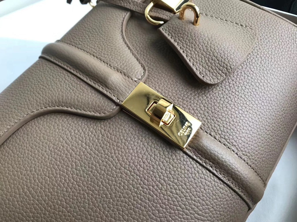Celine SMALL 16 BAG IN SATINATED CALFSKIN NUDE