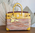 Hermes Niloticus Crocodile  Vibrato Leather BIRKIN 25CM Multiple color II